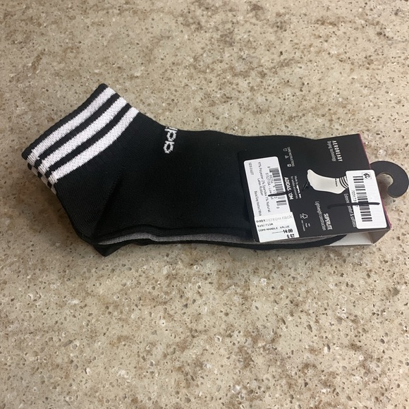 New Adidas Women’s Performance Aeroready 3 Pair Low Cut Socks - Picture 4 of 5